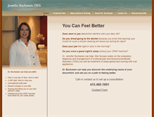 Tablet Screenshot of drjbuchanan.com